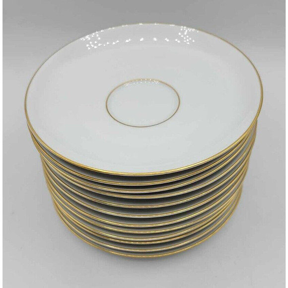 Vintage KPM Krister Germany Set of 12 Small Plate/Saucer. Excellent! - Picture 4 of 6